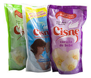 Imagen de Suavizante Ropa Cisne Caricia de Bebe 900 ml