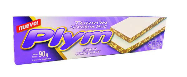 Imagen de Turron Plym de Chocolate 90 gr