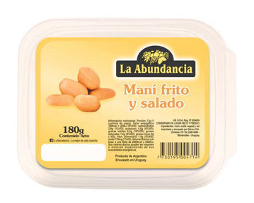 Imagen de Mani La Abundancia Frito y Salado 180 gr