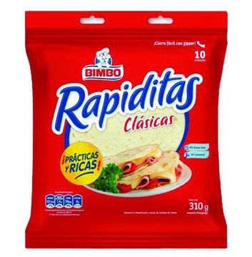 Imagen de Tortillas Bimbo Rapiditas 360 gr