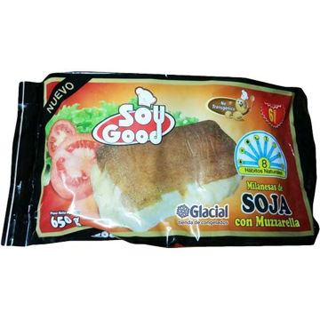 Imagen de Milanesas Soy Good de Soja con Muzzarella 650 gr