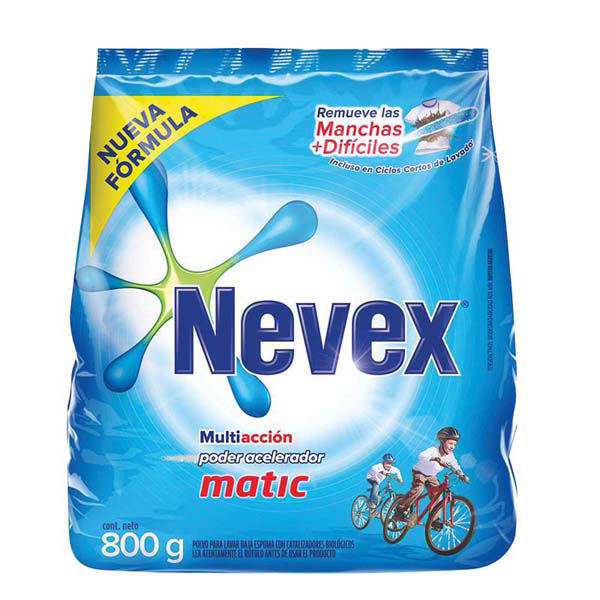 Imagen de Jabon Lavaropas Nevex Matic 800 gr