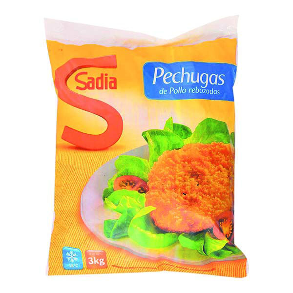 Imagen de Pechugas de Pollo Sadia Rebozadas 3 kg