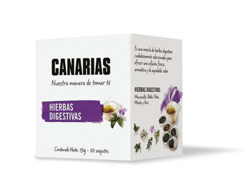 Imagen de Te Canarias Hierbas Digestivas Sobres X10