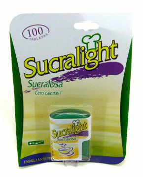 Imagen de Edulcorante Sucralight Tabletas X100