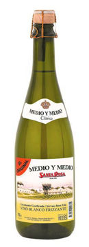 Imagen de Vino Santa Rosa Medio y Medio Blanco 750 ml