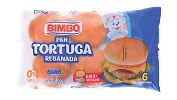 Imagen de Tortuga Bimbo Rebanada X6