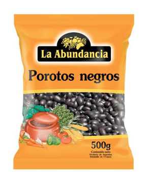Imagen de Porotos La Abundancia Negros 500 gr