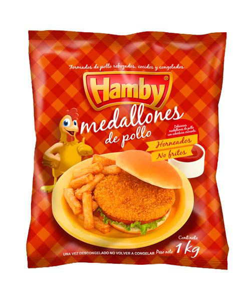 Imagen de Medallon Pollo 1k Hamby