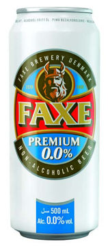 Imagen de Cerveza Faxe0.04% Alcohol Lata 500 ml