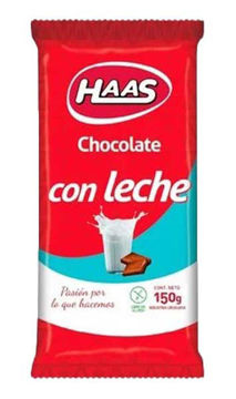 Imagen de Tableta Chocolate Haas Leche 150 gr