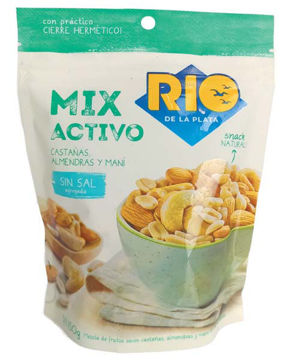 Imagen de Snacks Rio de La Plata Mix Castañas Almendras y Mani 150 gr