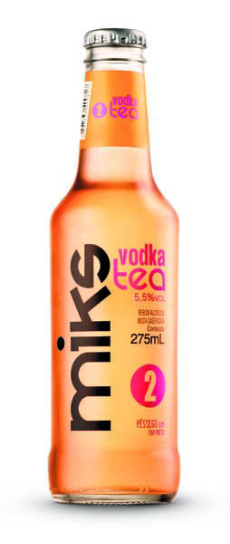 Imagen de Vodka Miks Ice Durazno y Te Negro 275 ml