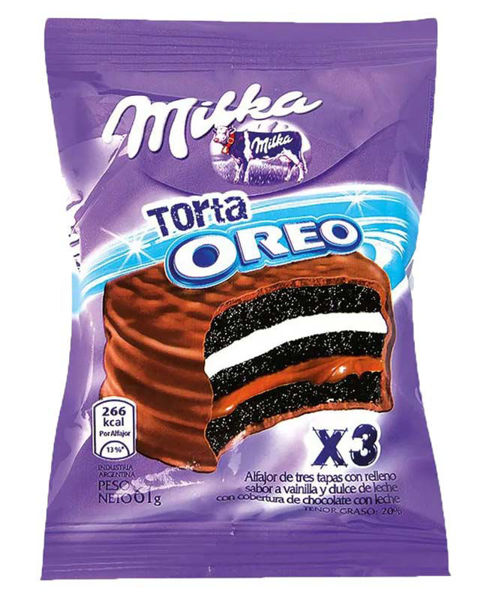 Imagen de Alfajor Milka Torta Oreo