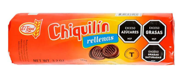 Imagen de Galletas Rellenas Chiquilin Chocolate 90