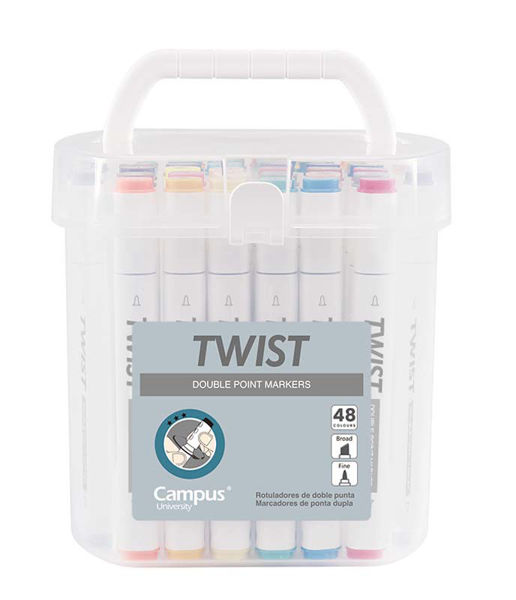 Imagen de Marcadores Campus Twist X48