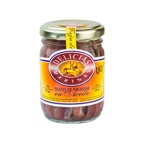 Imagen de Filet Anchoa Delicias 90gr