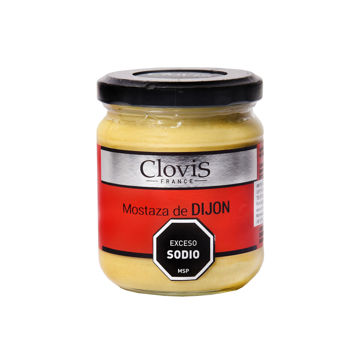 Imagen de Mostaza Clovis Dijon Frasco 200g