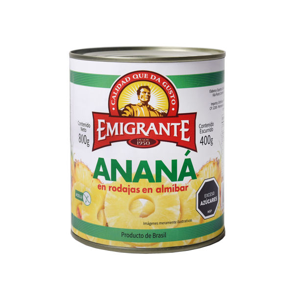 Imagen de Anana E/almibar 850g Emigrante