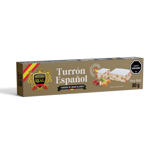 Imagen de Turron Blando Mani Ducado Real 80g