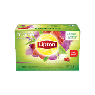 Imagen de Lipton Te Verde Frutos Rojos X20