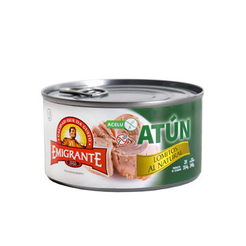 Imagen de Lomos Atun Natur. 340g Emigrante