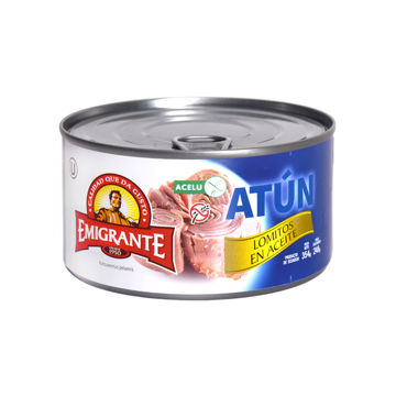 Imagen de Lomo Atun En Aceite 340g Emigran