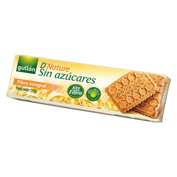 Imagen de Galletas Gullon Fibra Integral S/azucar 170 gr