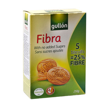 Imagen de Galleta Gullon S/az. 250g Fib.diet