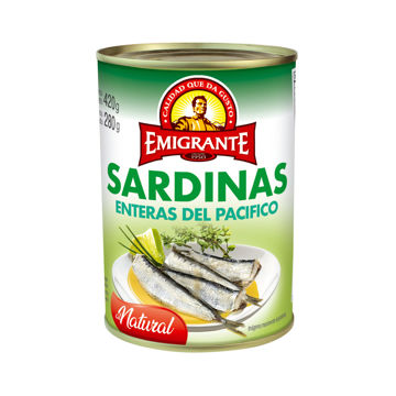 Imagen de Sardina E/agua 425g Emigrante