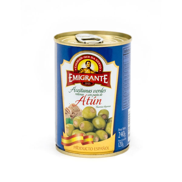 Imagen de Aceituna R/atun Lata Emigran.240