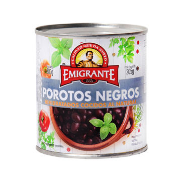 Imagen de Porotos Negros Emigrante Lta.350g