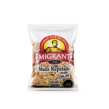 Imagen de Mani Emigrante Rep. Frito C/sal Bl 250g