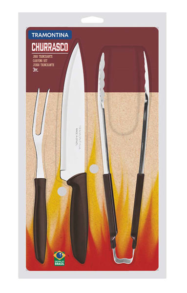 Imagen de Set Asado 3 Piezas Churrasco