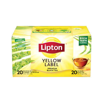 Imagen de Lipton Te Yellow Label X20