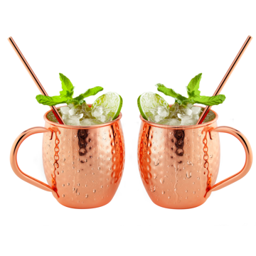 Imagen de Set 2 Jarros P/tragos C/sorb