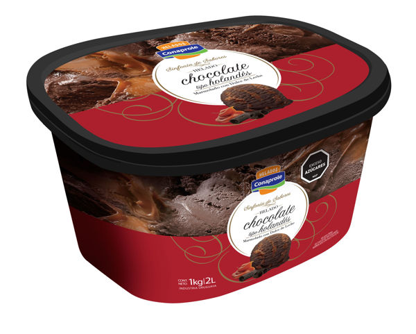 Imagen de Helado Conaprole Chocolate Holandes y Ddl 2 lt