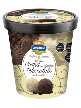 Imagen de Helado Conap.900ml Crema/choc.holandes