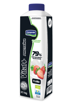 Imagen de Yog. Vital + Frutilla C/prot. 1000 g Tt