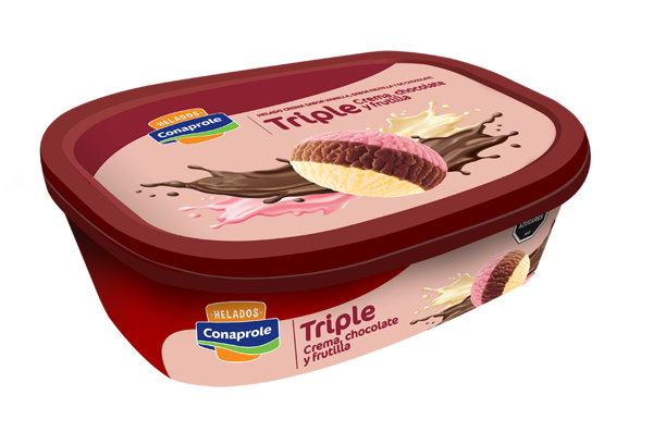 Imagen de Hel. Triple Crema-choc-frut. Plást. 1 l