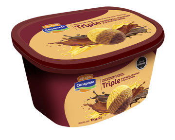 Imagen de Helado Conaprole Sambayón Chocolate y Ddl 2 lt