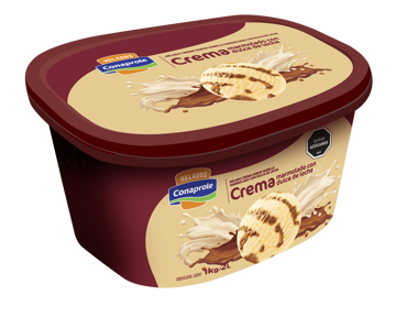 Imagen de Helado Conaprole Marmolado de Dulce de Leche 2 lt