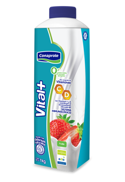 Imagen de Yogurt Conaprole Vital+ Inmunidad Light Frutilla 1 lt
