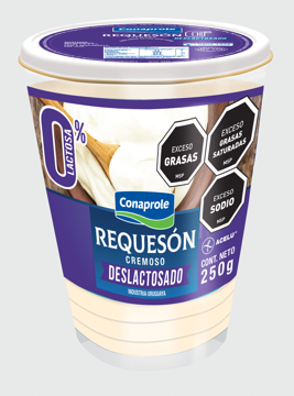Imagen de Requeson Conaprole Deslactosado Vaso 250 gr