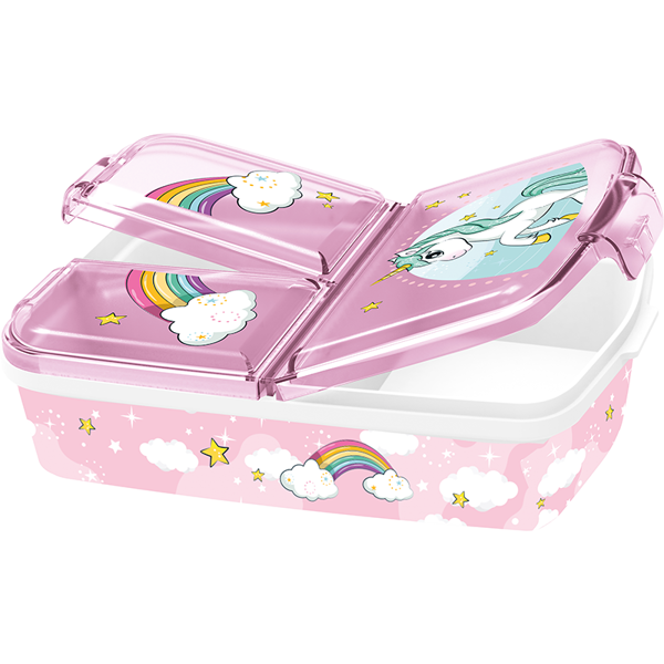 Imagen de Vianda Infantil Unicornio 3 Repart.