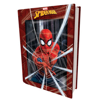 Imagen de Puzzle 3d Box Libro Lata Spiderman 300p