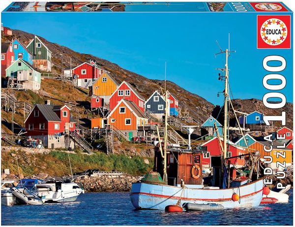 Imagen de Puzzle Casas Nordicas 1000p 17745 Educa
