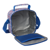 Imagen de Lunchera Termica Safta Flores Azul 20cm