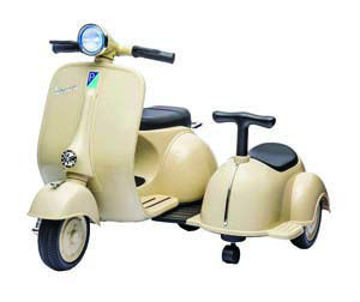 Imagen de Moto a Bateria Vespa C/asiento