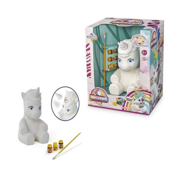 Imagen de Alcancia Unicornio P/pintar